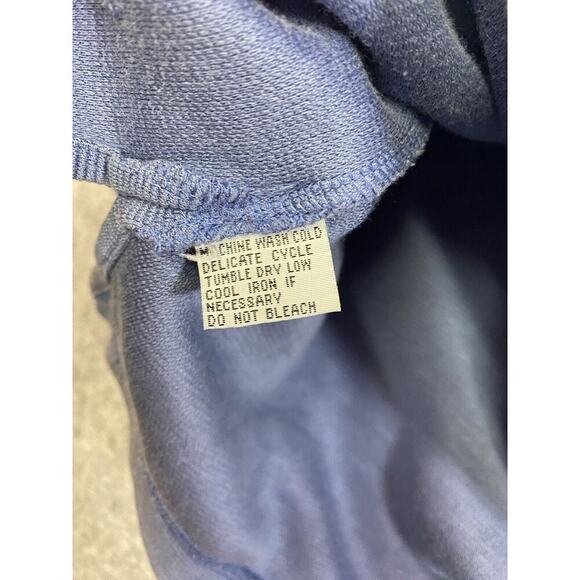 Tommy Bahama Shirt Mens Large Blue Silk Blend Polo Ribbed Golf Outdoor - Picture 7 of 10